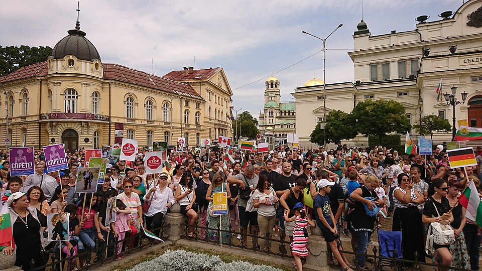 Protest against Barnevernet, Sofia