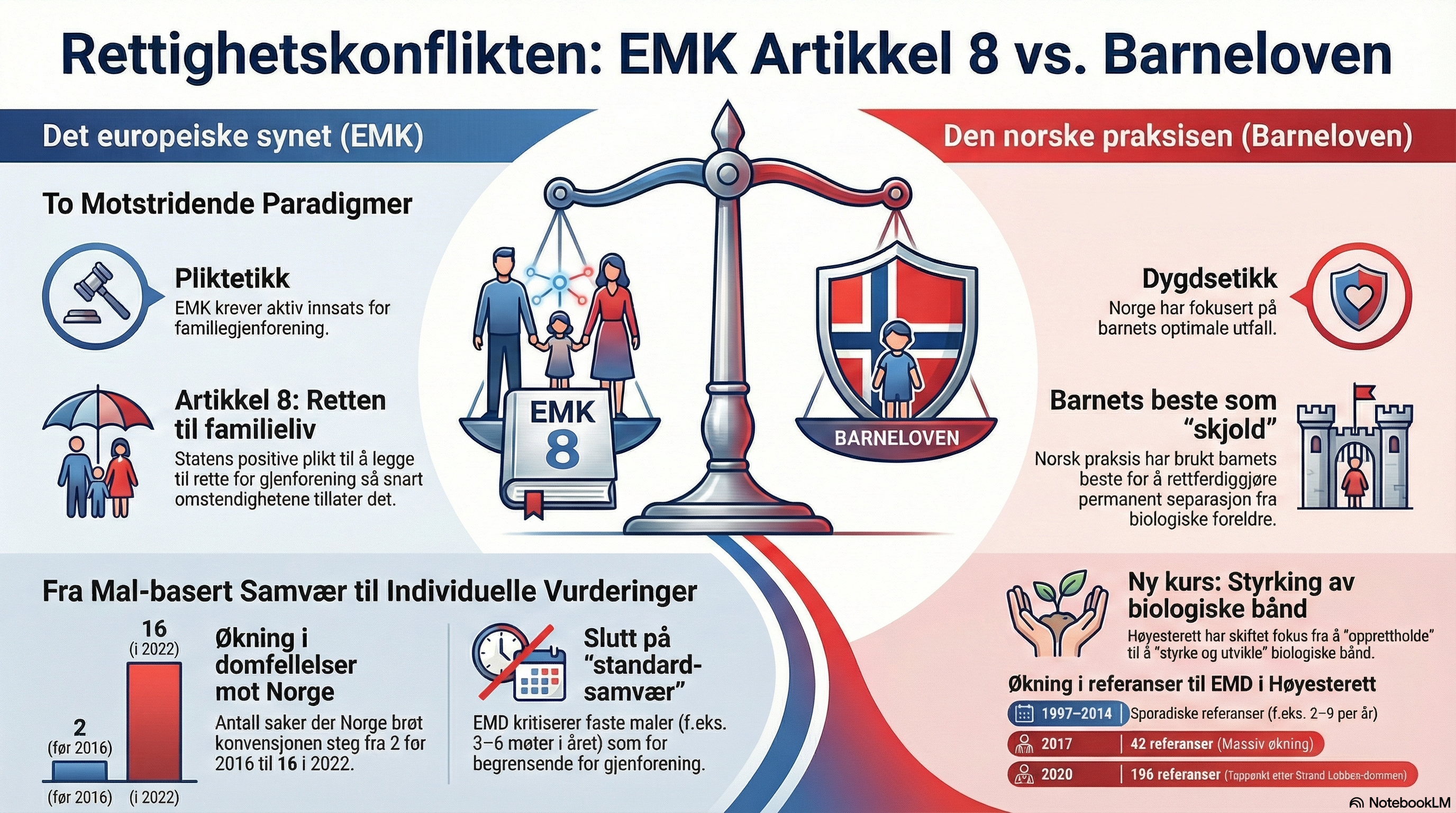 Rettighetskonflikten: EMK Artikkel 8 vs. Norsk Barnevernspraksis