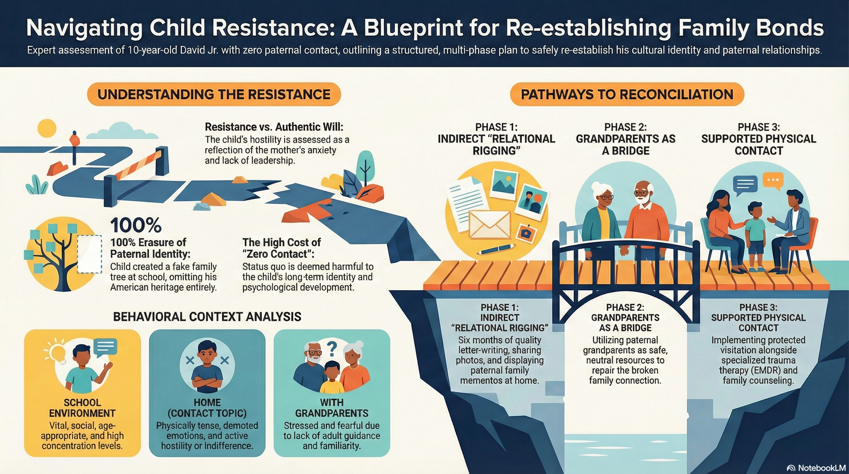 Navigating Child Resistance: A Blueprint for Re-establishing Family Bonds