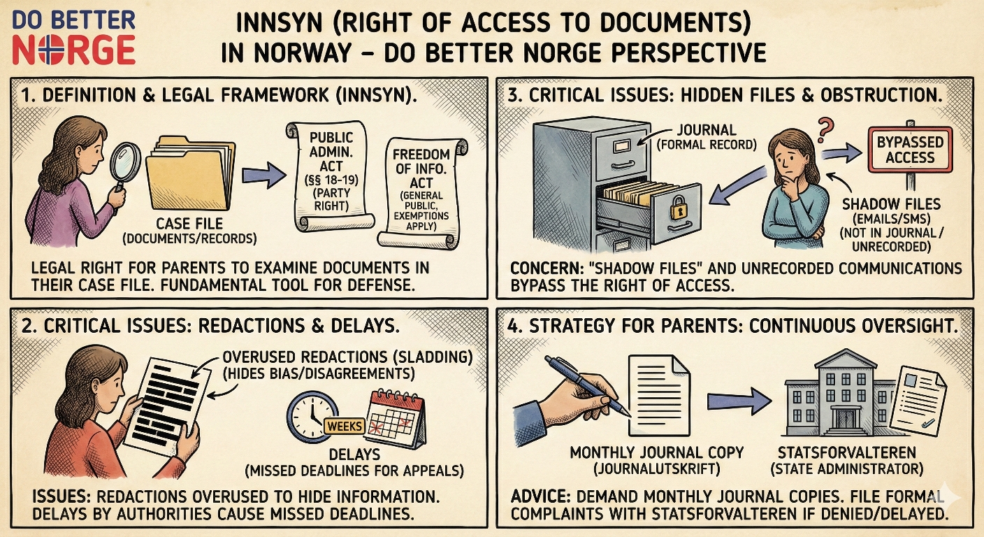 Mastering "Innsyn" without a Lawyer