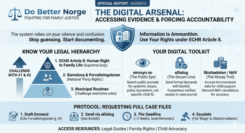 Accessing Your Government Information: Transparency and Information Access in the Norwegian Administrative and Judicial Systems