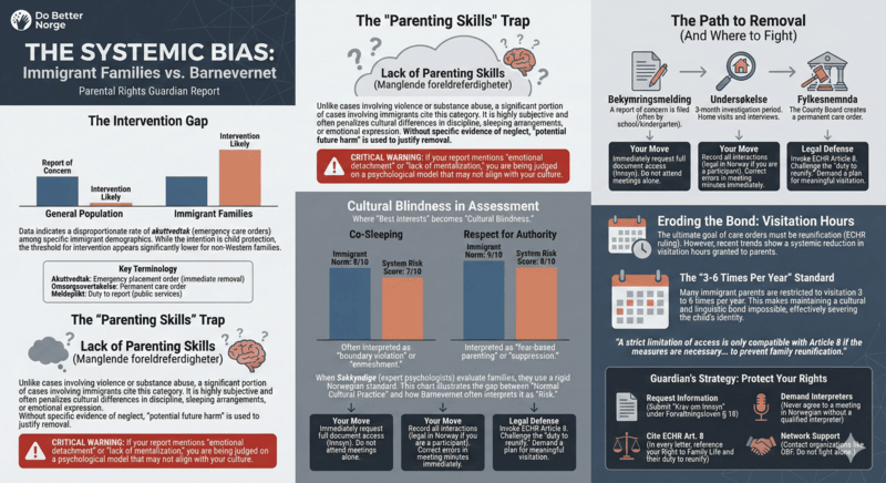 THE SYSTEMIC BIAS: Immigrant Families vs. Barnevernet