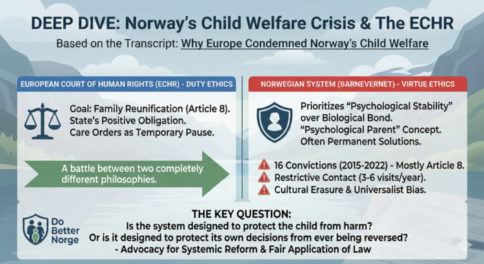Why Europe Condemned Norway's Child Welfare System