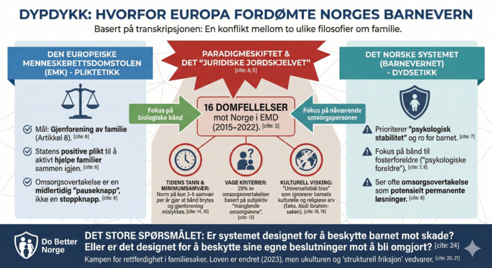 Hvorfor norsk barnevern bryter menneskerettighetene