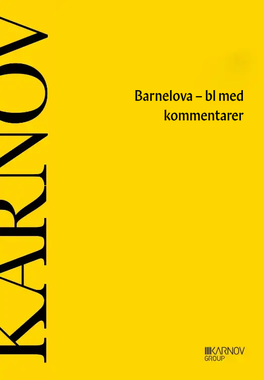 Karnov - Barnelova Legal Database